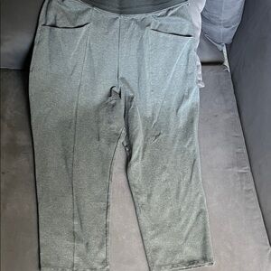 Old Navy Extra High-Rise Stevie Straight Pants - Gray